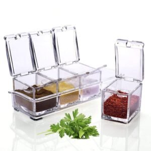 Porta Condimentos E Temperos Acrílico Crystal